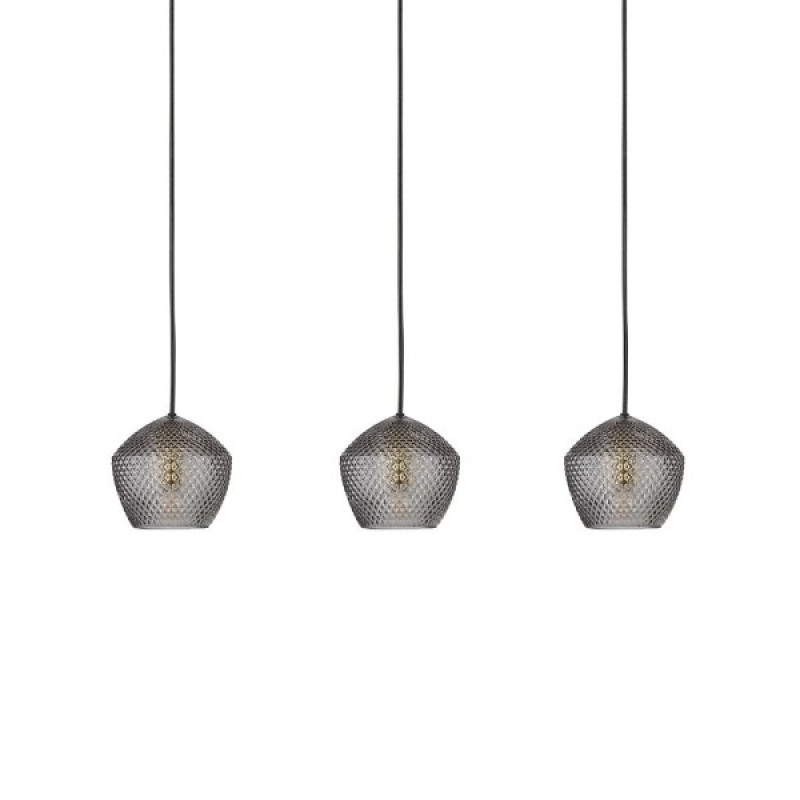 Підвісний світильник, люстра Nordlux 2010693047 Orbiform E14 3x25W IP20 димчастий