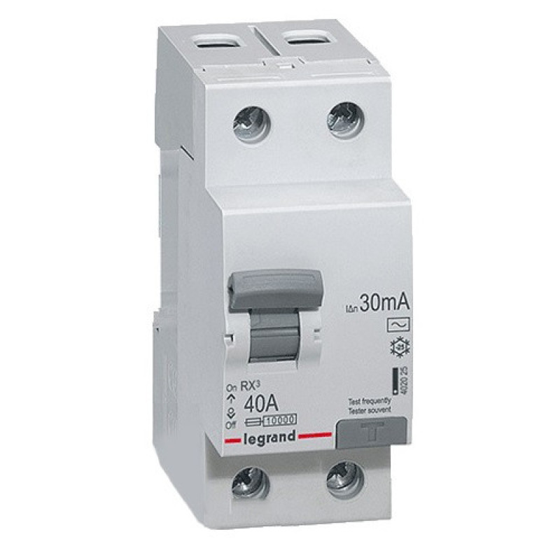 УЗО Legrand (402025) RX3 1Р+N 40А 30mA AC