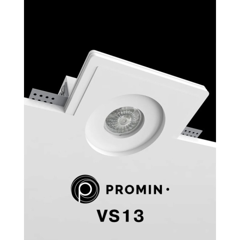 Точечный светильник Promin Glow VS13 GU10/GU5.3 1x10W IP20 Wh