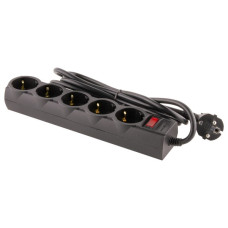 Сетевой фильтр LogicPower LP9584 LP-X5 3м Black