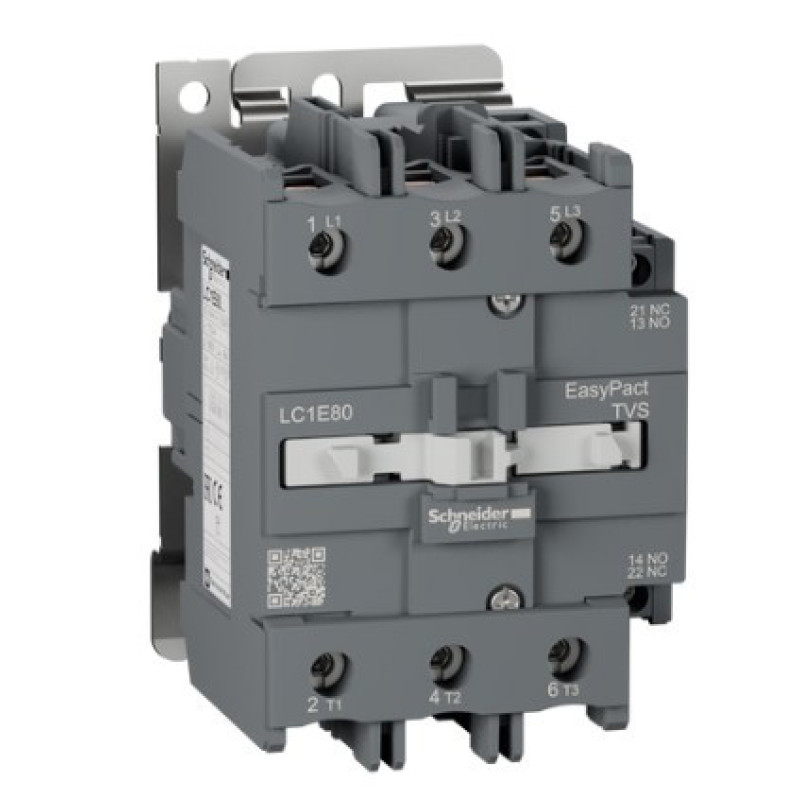 Контактор Schneider Electric LC1E80M5 3Р Е 80А АС3 220В