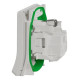 Розетка Schneider Electric MUR39134 с з/к и шторками IP55 (белая)