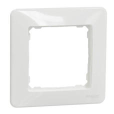 Рамка одинарная Schneider Electric Sedna Design белая SDD311801