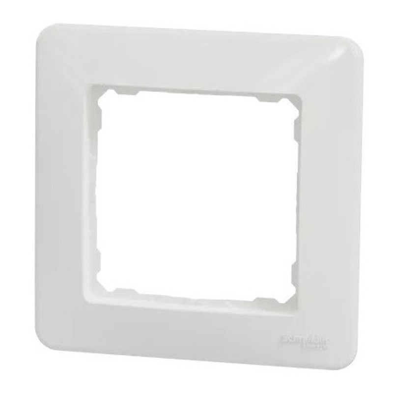 Рамка одинарная Schneider Electric Sedna Design белая SDD311801