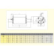 Предохранитель ETI 004723216 M1UQ2/160A/690V gR (200 kA)