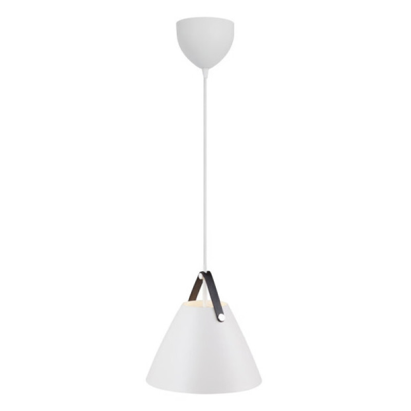 Підвісний світильник, люстра Nordlux 84333001 Strap E27 1x40W IP20 білий