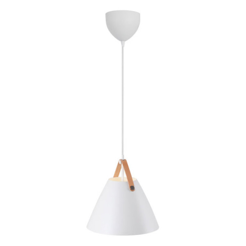 Підвісний світильник, люстра Nordlux 84333001 Strap E27 1x40W IP20 білий