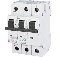 Автоматический выключатель ETI 002135719 ETIMAT 10 3p C 32А (10 kA)