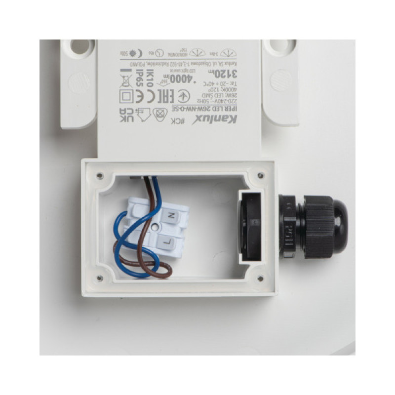Вуличний світильник Kanlux 37293 Iper Led 1x35W 4000K 4200Lm IP65 Wh