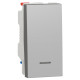 Одноклавишный переключатель Schneider Electric NU310330S с нейтралью 10А 1М (алюминий)