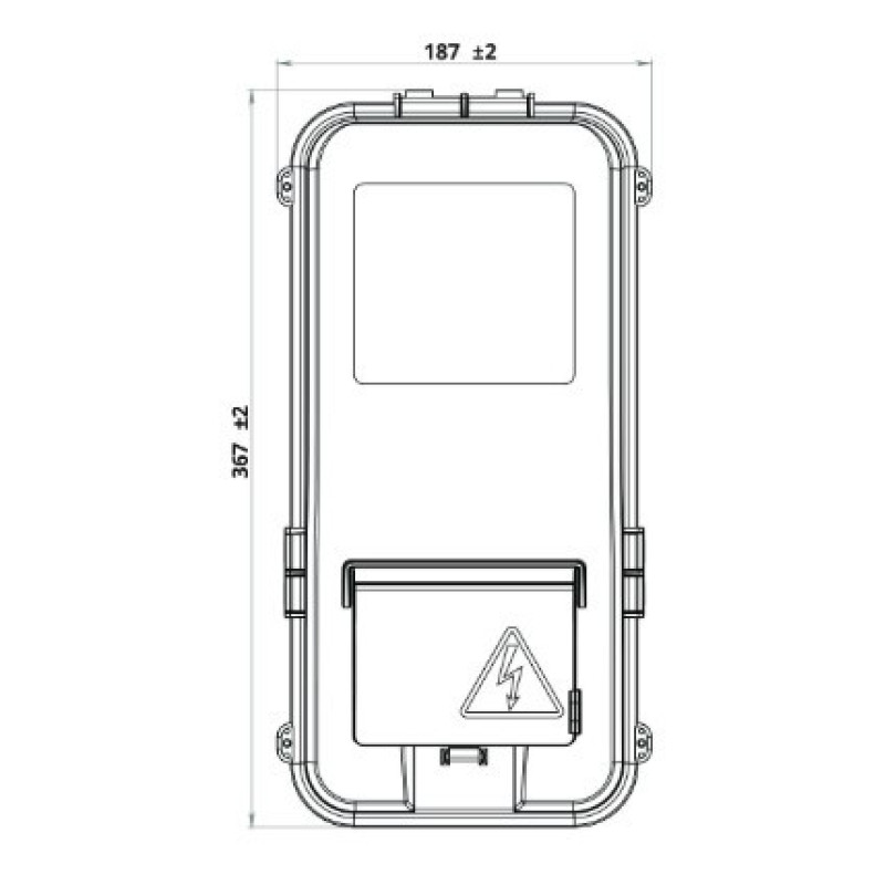 Ящик распределительный NIK DOT 1 IP54