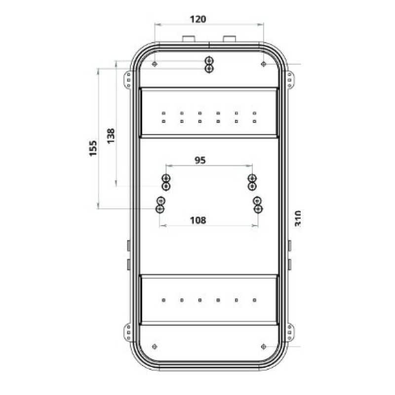 Ящик распределительный NIK DOT 1 IP54