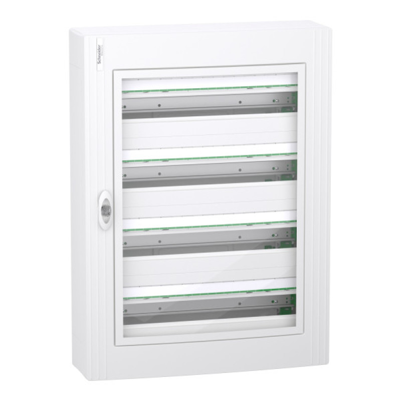 Навесной щит Schneider Electric PrismaSeT XS LVSXR424 4 ряда 96М прозрачные двери