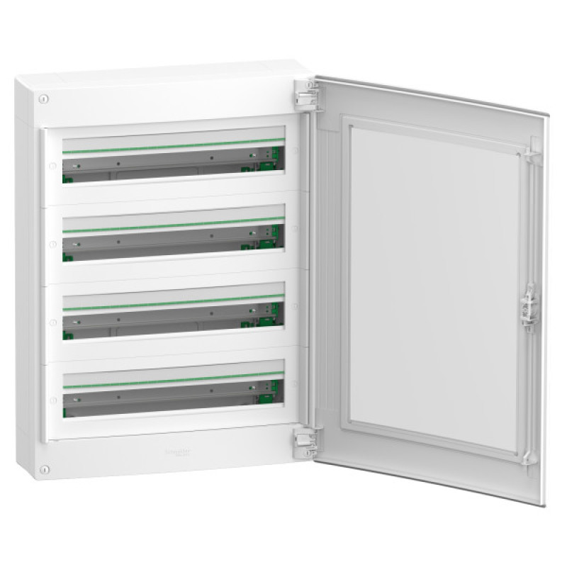 Навесной щит Schneider Electric PrismaSeT XS LVSXR424 4 ряда 96М прозрачные двери