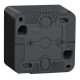 Накладной 1-клавишный выключатель Schneider Electric MUR35021 IP55 (черный)
