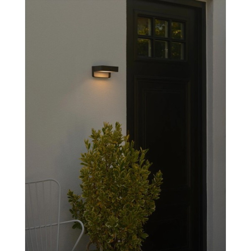 Вуличний світильник на сонячній батареї Nordlux 2518251003 Saulio LED 1x4.5W 3000K 370Lm IP44 чорний