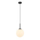 Подвесной светильник, люстра Italux PND-5578-1S-BK Deore E27 1x40W IP20 черный