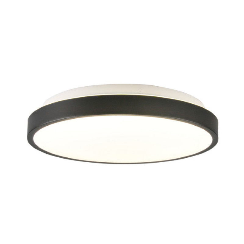 Світильник стельовий Goldlux 314918 Kern Led 1x15W 4000K 1600Lm IP20 BK