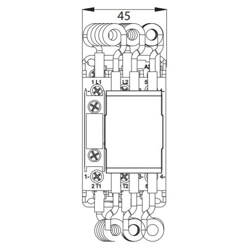 Контактор ETI 004645130 CEM 25CN.10 (20/23кВАр-400/440V)