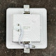 Світильник LED даунлайт Violux ALUMIN 9W 4200K квадрат IP20 ( 121260 )