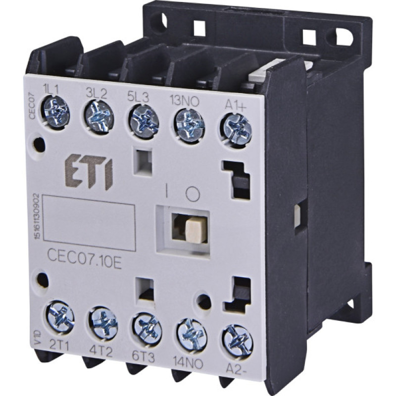 Миниатюрный контактор ETI 004641055 CEC 07.10 400V AC (7A; 3kW; AC3)