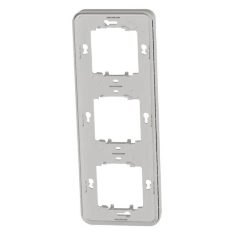 Вертикальна 3-постова рамка Schneider Electric MUR39109 IP55 (біла)