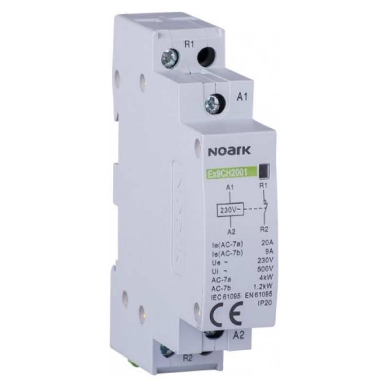 Контактор NOARK Ex9CH20 02 220В 20А 2NC (102405)