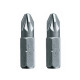 Биты Stanley Pozidriv PZ1х25мм (2шт)
