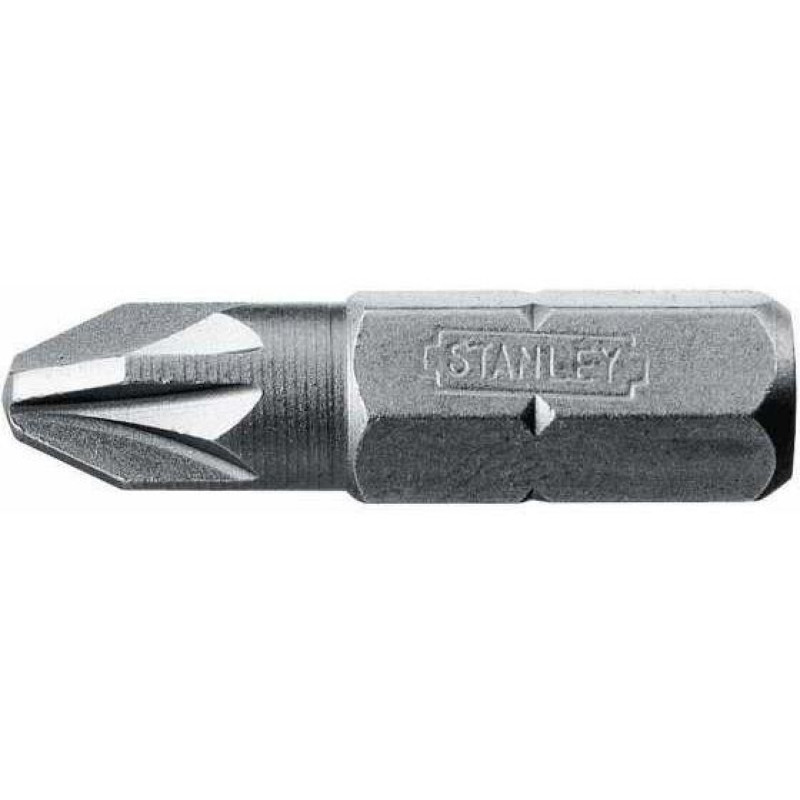 Биты Stanley Pozidriv PZ1х25мм (2шт)