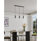 Подвесной светильник, люстра Eglo 97367 Montefino E27 3x60W IP20 черный