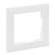 Рамка 1-постовая Legrand SUNO (белый) 721501