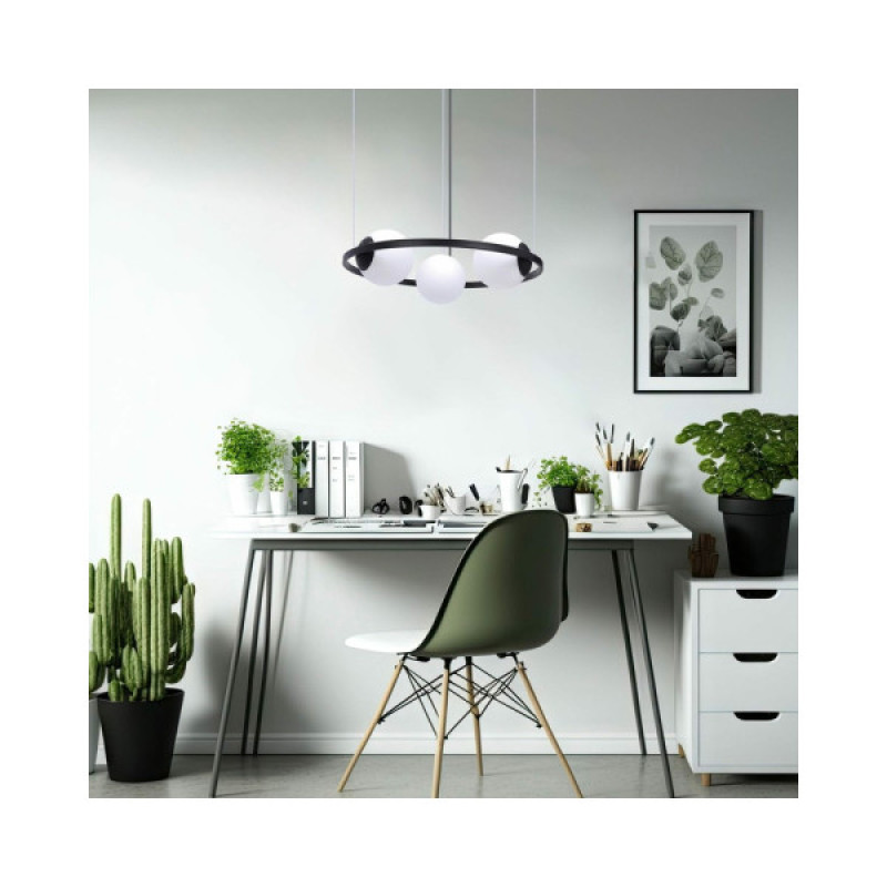 Люстра Zuma Line 5004 Orbit E27 3x40W IP20 Черная