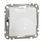 Накладка для вывода кабеля Schneider Electric Sedna Design & Elements белая SDD111903