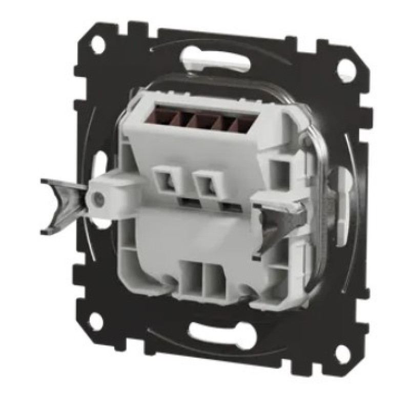 Накладка для вывода кабеля Schneider Electric Sedna Design & Elements белая SDD111903