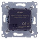 Двойная розетка Kontakt Simon Simon 54 Premium DC2USB.01/11 с USB зарядкой 2.1А (белый)