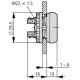 Головка кнопки Eaton Moeller M22-DL-B