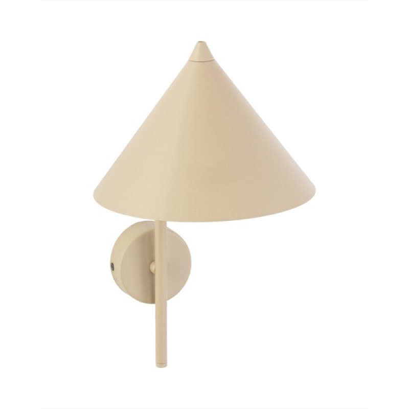 Бра, настінний світильник TK Lighting 11474 Cono E27 1x15W IP20 бежевий