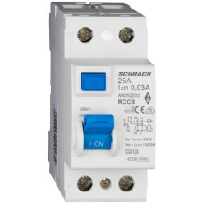 УЗО Schrack AR052203 10кА 25А 30мА 1Р+N тип A