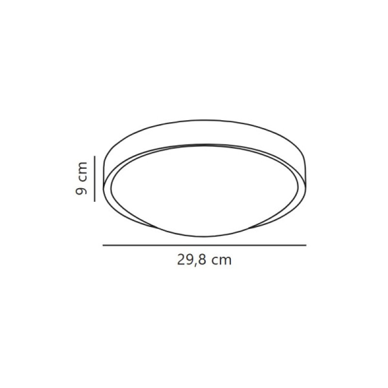 Потолочный светильник Nordlux 47206001 Altus LED 1x4W 2700K 850Lm IP20 белый