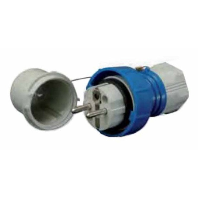 Універсальна силова вилка ETI 004482127 EEVG-16 IP67 (Schuko)