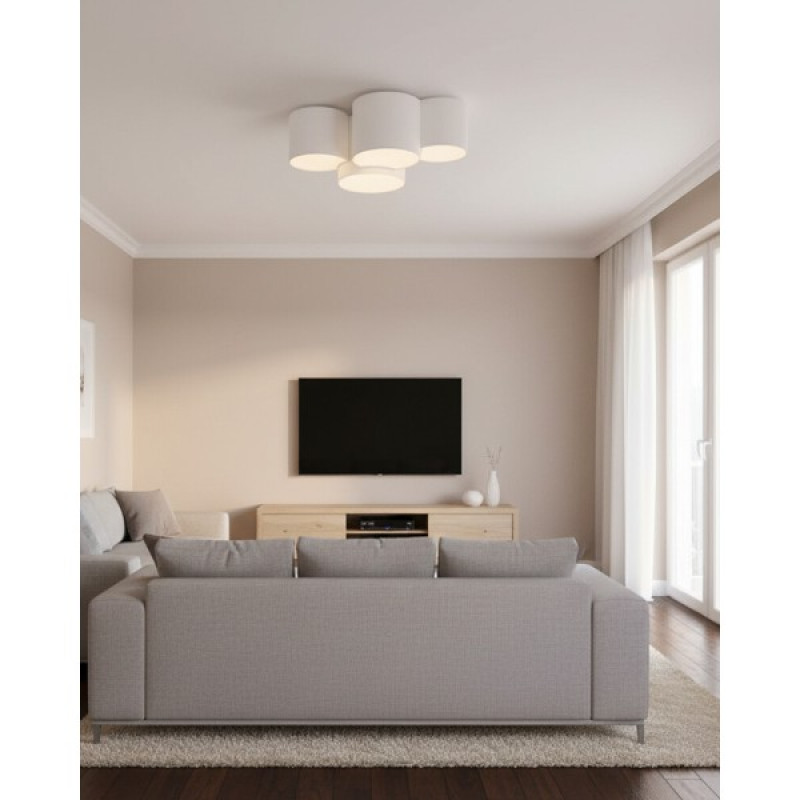 Люстра TK Lighting 3442 Mona E27 4x15W IP20 белая