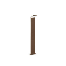 Уличный светильник Ideal Lux 322452 Style LED 1x8.5W 3000K 950Lm IP54 коричневый