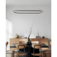 Люстра Azzardo AZ5055 Elena LED 1x50W 3000K 2700Lm IP20 чорна