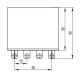 Проміжне реле E.Next e.control.p1046L 10А 230В АC з LED індикацією (i.ly4n.230ac)