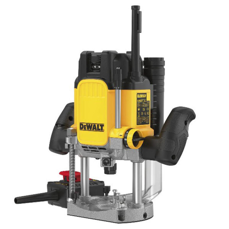 Сетевой фрезер DeWALT DWE627KT 1400Вт 9000-22000 об/мин цанговый патрон 12мм Ø50мм