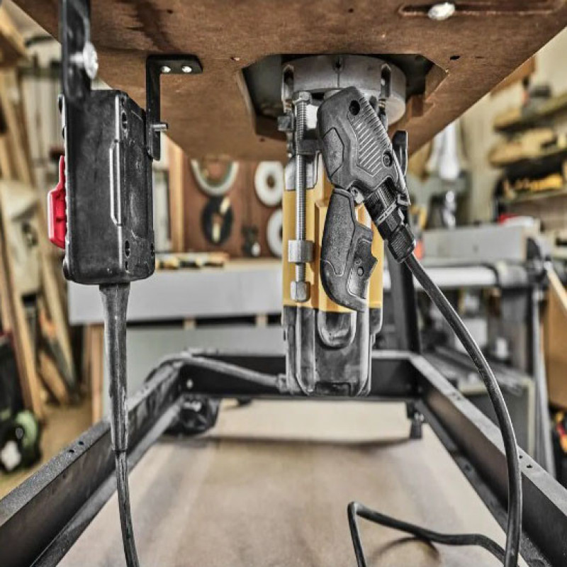 Сетевой фрезер DeWALT DWE627KT 1400Вт 9000-22000 об/мин цанговый патрон 12мм Ø50мм