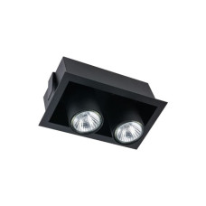 Точечный светильник Nowodvorski 8940 Eye Mod GU10 2x10W IP20 черный
