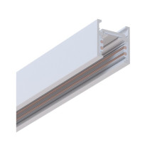Магнитный трековый шинопровод накладной Kloodi KDMG-SLIM-TRN 3M WH 48V 3м белый