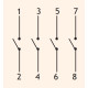 Кулачковий перемикач ETI 004773025 CS 16 92 U (4p "0-1" 16A)