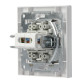 Розетка компьютерная RJ45 кат.6 UTP двойная белая Asfora, EPH4800121